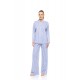 W1738 - Type - PYJAMA BUTTONED CALMING STRIPES- (W1738) W1738 - Type - PYJAMA BUTTONED CALMING STRIPES- (W1738)