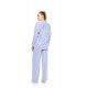 W1738 - Type - PYJAMA BUTTONED CALMING STRIPES- (W1738) W1738 - Type - PYJAMA BUTTONED CALMING STRIPES- (W1738)