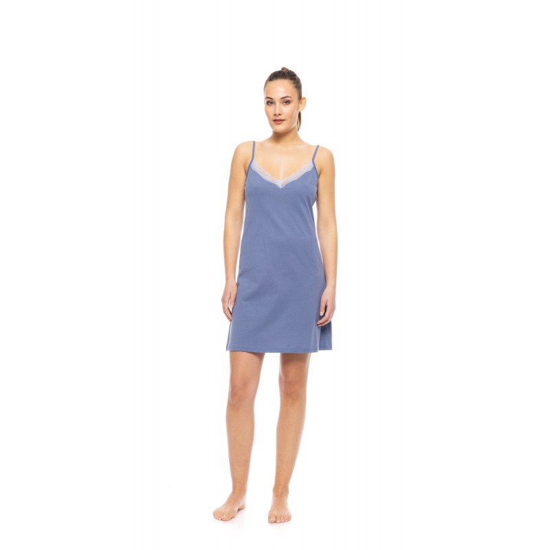 W1740 - Type - NIGHTGOWN 2PCS SET CALMING STRIPES- (W1740) W1740 - Type - NIGHTGOWN 2PCS SET CALMING STRIPES- (W1740)
