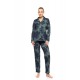 W1744 - Type - PYJAMA BUTTONED FOREST BLOOM- (W1744) W1744 - Type - PYJAMA BUTTONED FOREST BLOOM- (W1744)