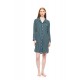 W1752 - Type - NIGHTGOWN BUTTONED GREEN FOREST STRIPES- (W1752) W1752 - Type - NIGHTGOWN BUTTONED GREEN FOREST STRIPES- (W1752)