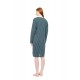 W1754 - Type - NIGHTGOWN GREEN FOREST STRIPES- (W1754) W1754 - Type - NIGHTGOWN GREEN FOREST STRIPES- (W1754)
