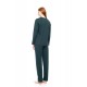 W1756 - Dark Green - PYJAMA NIGHT LOVERS SOLID- (W1756) W1756 - Dark Green - PYJAMA NIGHT LOVERS SOLID- (W1756)