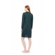 W1757 - Yacht Blue - NIGHTGOWN NIGHT LOVERS SOLID- (W1757)