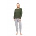 W1759 - Type - PYJAMA MODERN FLOWER GREEN- (W1759)