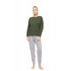 W1759 - Type - PYJAMA MODERN FLOWER GREEN- (W1759) W1759 - Type - PYJAMA MODERN FLOWER GREEN- (W1759)