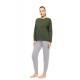 W1759 - Type - PYJAMA MODERN FLOWER GREEN- (W1759) W1759 - Type - PYJAMA MODERN FLOWER GREEN- (W1759)