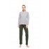 W1761 - Type - PYJAMA MODERN FLOWER GREEN- (W1761)