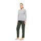 W1761 - Type - PYJAMA MODERN FLOWER GREEN- (W1761) W1761 - Type - PYJAMA MODERN FLOWER GREEN- (W1761)