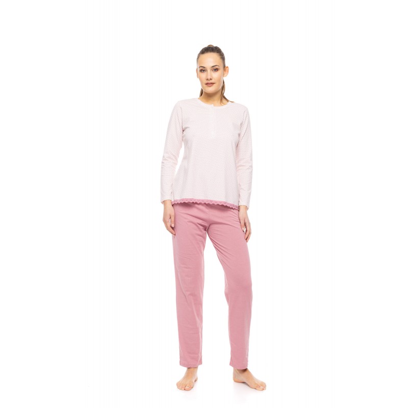 W1769 - Type - PYJAMA PETIT ROSE FLOWER- (W1769) W1769 - Type - PYJAMA PETIT ROSE FLOWER- (W1769)