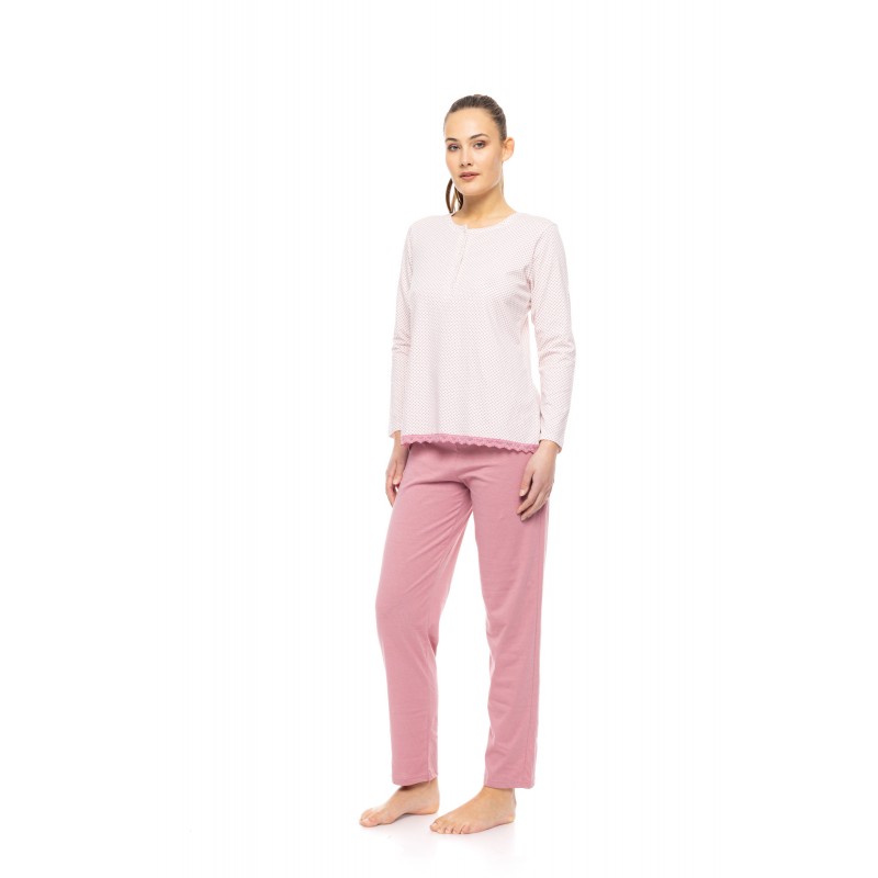 W1769 - Type - PYJAMA PETIT ROSE FLOWER- (W1769) W1769 - Type - PYJAMA PETIT ROSE FLOWER- (W1769)
