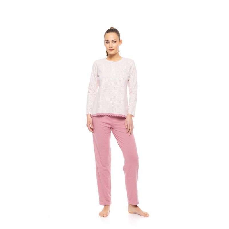 W1769 - Type - PYJAMA PETIT ROSE FLOWER- (W1769) W1769 - Type - PYJAMA PETIT ROSE FLOWER- (W1769)