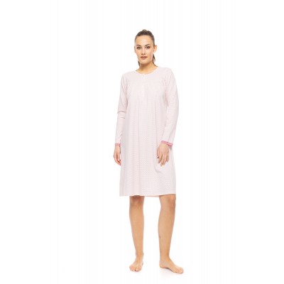 W1771 - Type - NIGHTGOWN CLASSIC PETIT ROSE FLOWER- (W1771)
