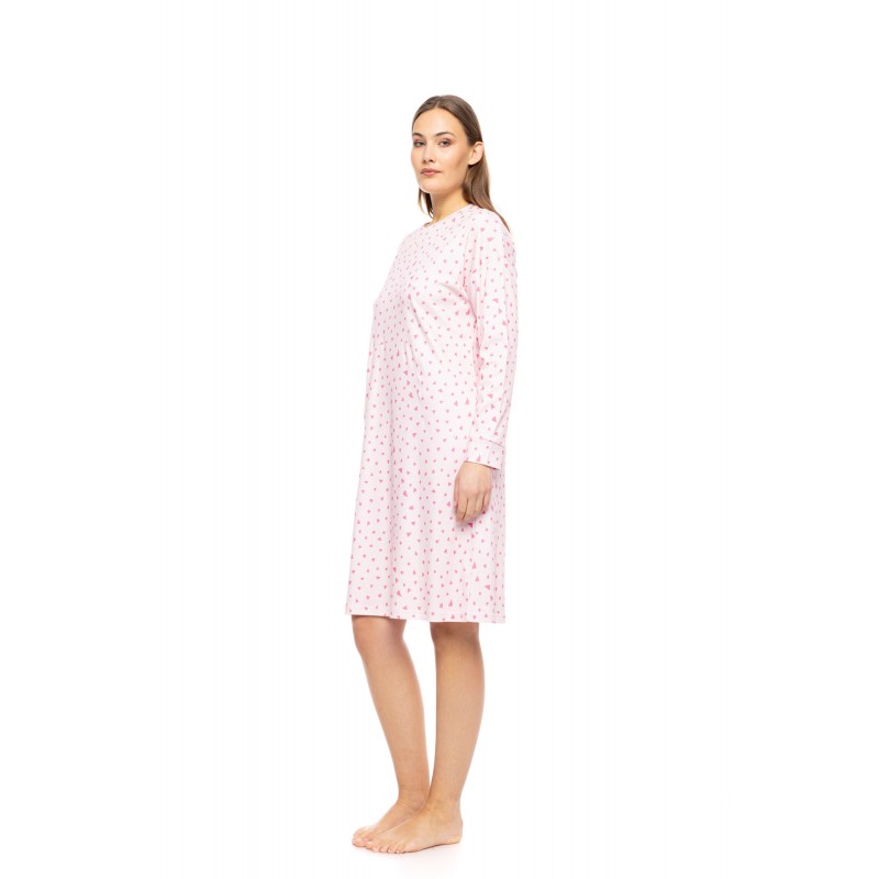 W1775 - Type - NIGHTGOWN BUBBLEGUM HEART- (W1775)