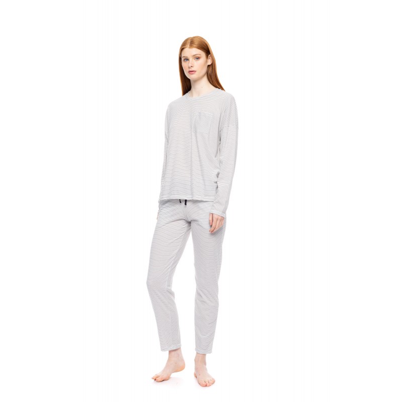 W1797 - Type - PYJAMA CLOUD WHITE STRIPES- (W1797) W1797 - Type - PYJAMA CLOUD WHITE STRIPES- (W1797)