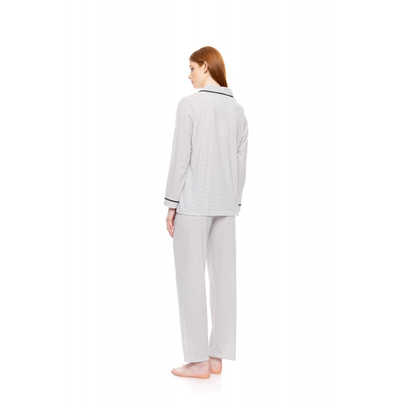 W1798 - Type - PYJAMA CLOUD WHITE STRIPES- (W1798) W1798 - Type - PYJAMA CLOUD WHITE STRIPES- (W1798)