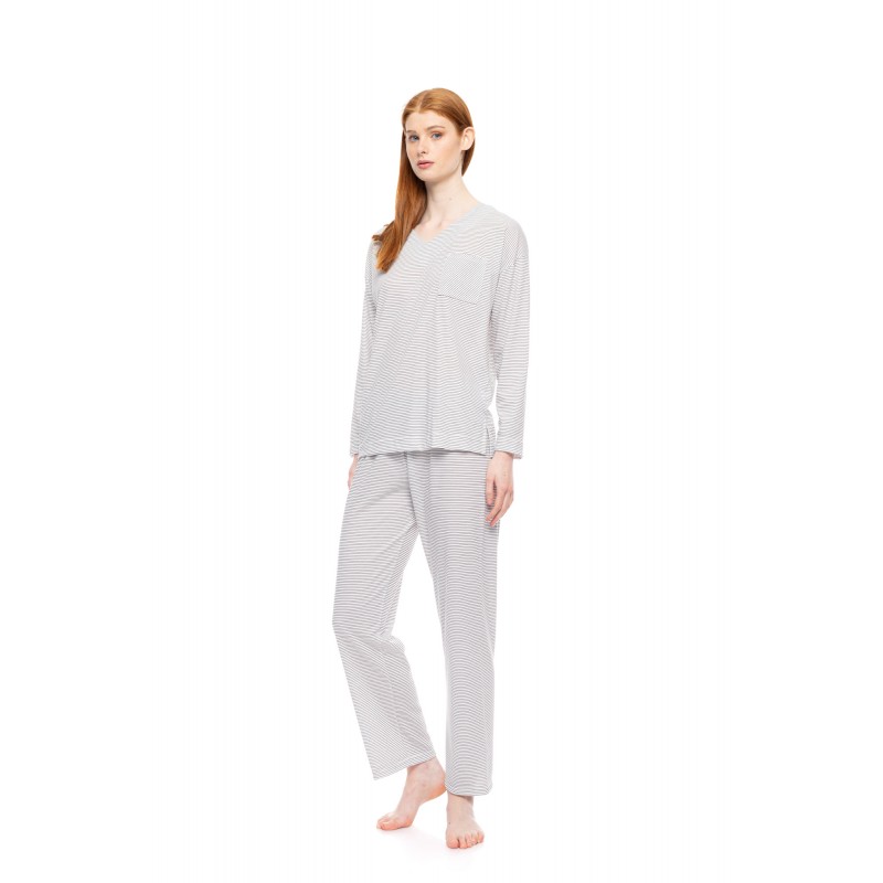 W1799 - Type - PYJAMA CLOUD WHITE STRIPES- (W1799) W1799 - Type - PYJAMA CLOUD WHITE STRIPES- (W1799)