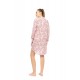 W1803 - Type - NIGHTGOWN BUTTONED ROSE LEOPARD- (W1803) W1803 - Type - NIGHTGOWN BUTTONED ROSE LEOPARD- (W1803)