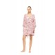 W1806 - Type - ROBE ROSE LEOPARD- (W1806) W1806 - Type - ROBE ROSE LEOPARD- (W1806)