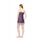 W1817 - Yacht Blue - NIGHTGOWN SATIN PURE CHIC- (W1817) W1817 - Yacht Blue - NIGHTGOWN SATIN PURE CHIC- (W1817)