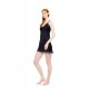 W1817 - Yacht Blue - NIGHTGOWN SATIN PURE CHIC- (W1817) W1817 - Yacht Blue - NIGHTGOWN SATIN PURE CHIC- (W1817)