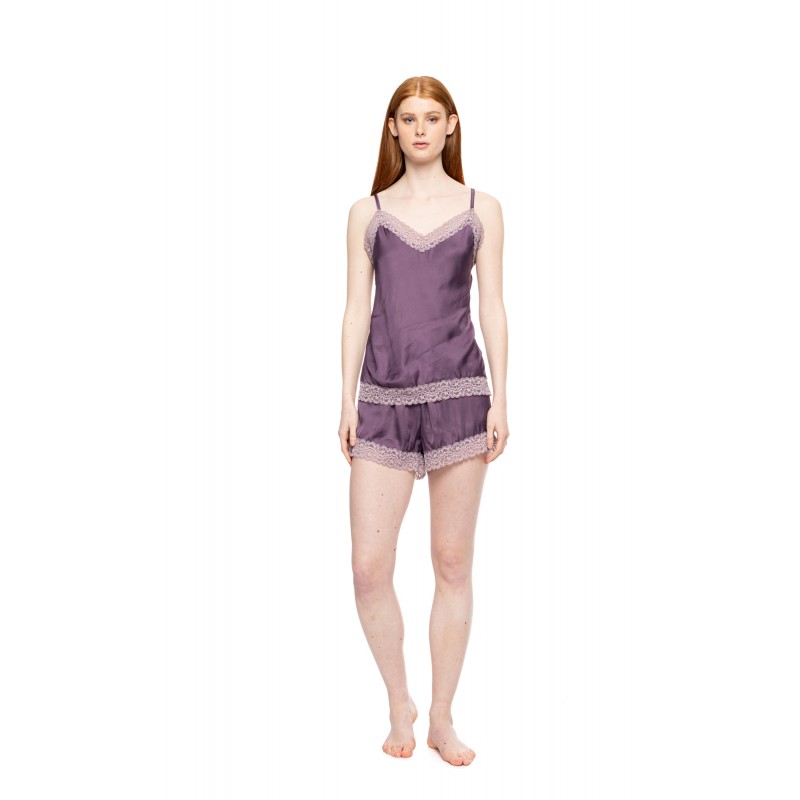 W1818 - Violete - BABY DOLL SATIN PURE CHIC- (W1818) W1818 - Violete - BABY DOLL SATIN PURE CHIC- (W1818)