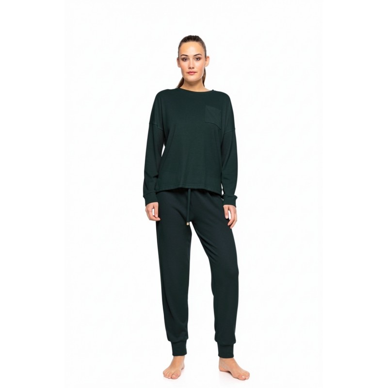 W1830 - Dark Green - PYJAMA SOFT NIGHTS- (W1830)