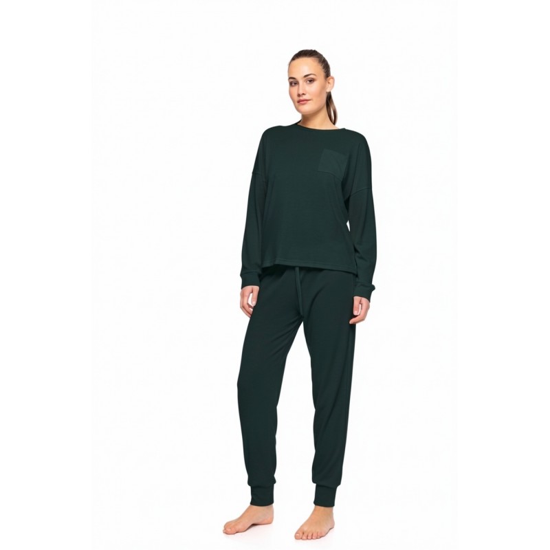 W1830 - Dark Green - PYJAMA SOFT NIGHTS- (W1830)