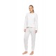 W1830 - White - PYJAMA SOFT NIGHTS- (W1830)