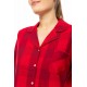 W1838 - Type - PYJAMA BUTTONED RASPBERRY PLAID- (W1838) W1838 - Type - PYJAMA BUTTONED RASPBERRY PLAID- (W1838)