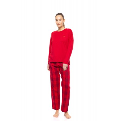 W1840 - Type - PYJAMA RASPBERRY PLAID- (W1840)