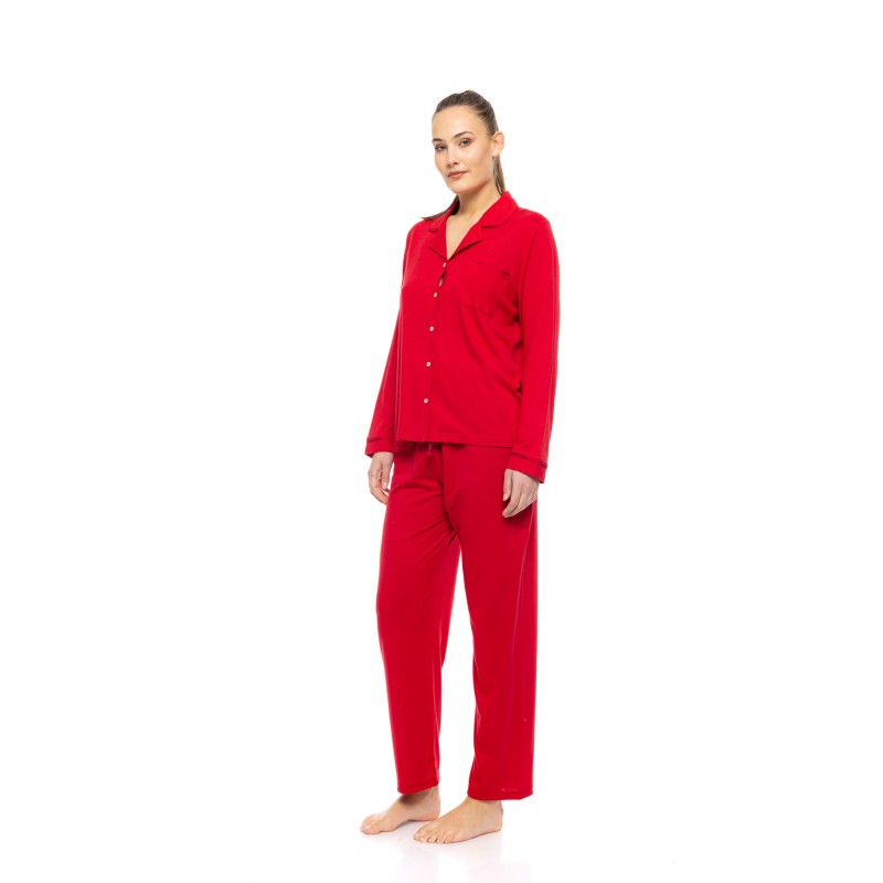 W1841 - Type - PYJAMA BUTTONED RASPBERRY- (W1841) W1841 - Type - PYJAMA BUTTONED RASPBERRY- (W1841)