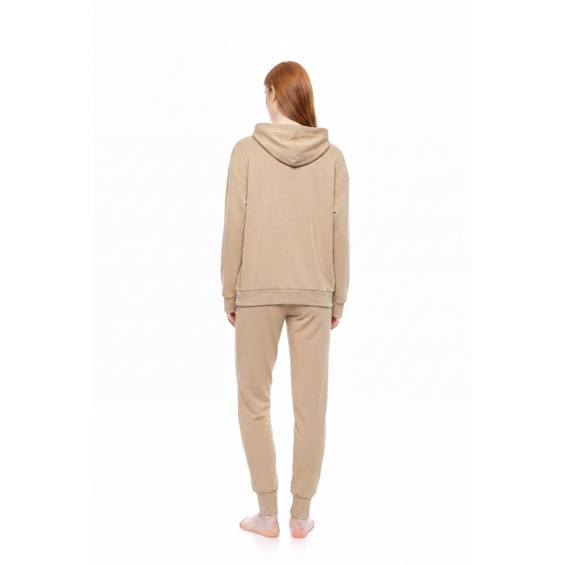 W1848 - Skin - Loungewear Hoody Set Soft Modal Stretch- (W1848)