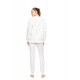 W1851 - Off White - LOUNGEWEAR SOFT SOLID- (W1851) W1851 - Off White - LOUNGEWEAR SOFT SOLID- (W1851)