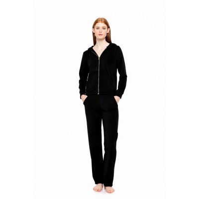 W1855 - Black - TRUCKSUIT VELVET STRIPES- (W1855)
