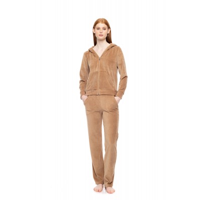 W1855 - Sand - TRUCKSUIT VELVET STRIPES- (W1855)