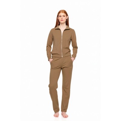 W1856 - Sand - TRUCKSUIT VELVET STRIPES- (W1856)
