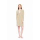 W1860 - Sand - LOUNGEWEAR VELVET PETIT STRIPE- (W1860)