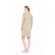 W1860 - Sand - LOUNGEWEAR VELVET PETIT STRIPE- (W1860)