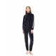 W1866 - Grey Charcoal - TRUCKSUIT VELVET OFF WHITE STRIPE- (W1866) W1866 - Grey Charcoal - TRUCKSUIT VELVET OFF WHITE STRIPE- (W1866)