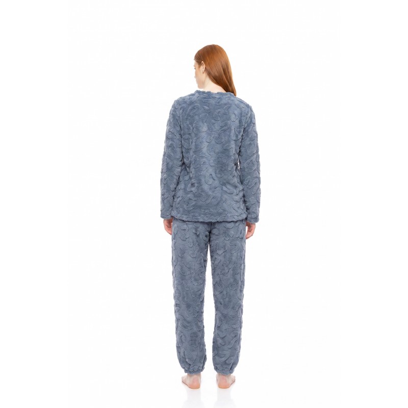 W1873 - Cosmos Blue - PYJAMA FLEECE LEO- (W1873)