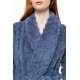 W1874 - Cosmos Blue - ROBE FLEECE LEO- (W1874) W1874 - Cosmos Blue - ROBE FLEECE LEO- (W1874)