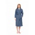 W1875 - Cosmos Blue - ROBE LONG FLEECE LEO- (W1875)