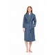 W1875 - Cosmos Blue - ROBE LONG FLEECE LEO- (W1875)