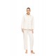 W1878 - Yacht Blue - PYJAMA FLEECE STRIPE- (W1878)
