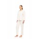 W1878 - Yacht Blue - PYJAMA FLEECE STRIPE- (W1878)