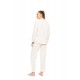 W1878 - Yacht Blue - PYJAMA FLEECE STRIPE- (W1878)