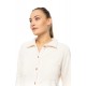 W1878 - White - PYJAMA FLEECE STRIPE- (W1878) W1878 - White - PYJAMA FLEECE STRIPE- (W1878)