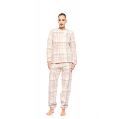 W1884 - Type - PYJAMA FLEECE SOFT PLAID- (W1884)