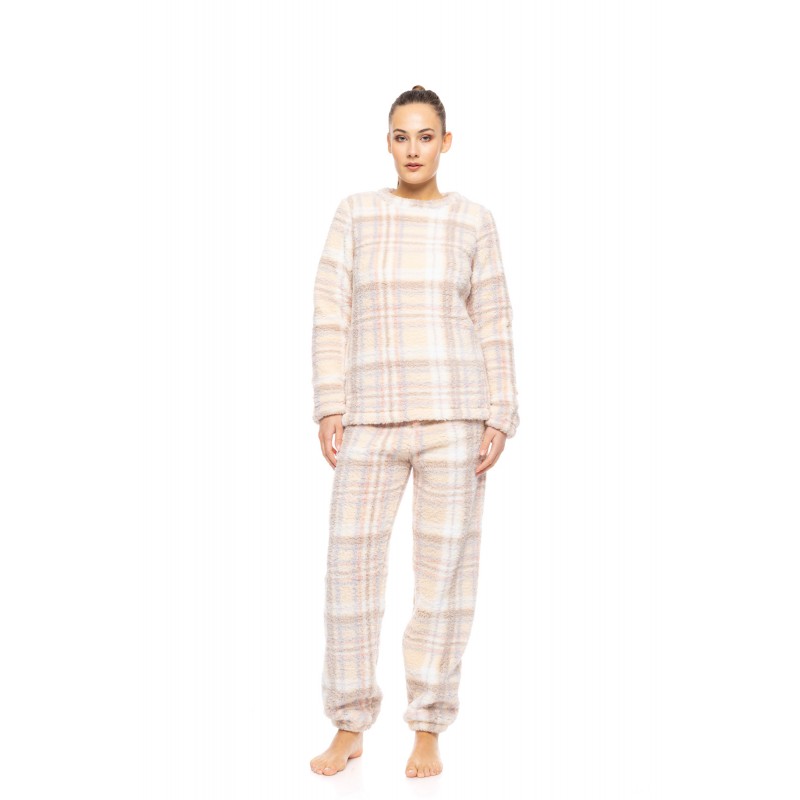 W1884 - Type - PYJAMA FLEECE SOFT PLAID- (W1884)
